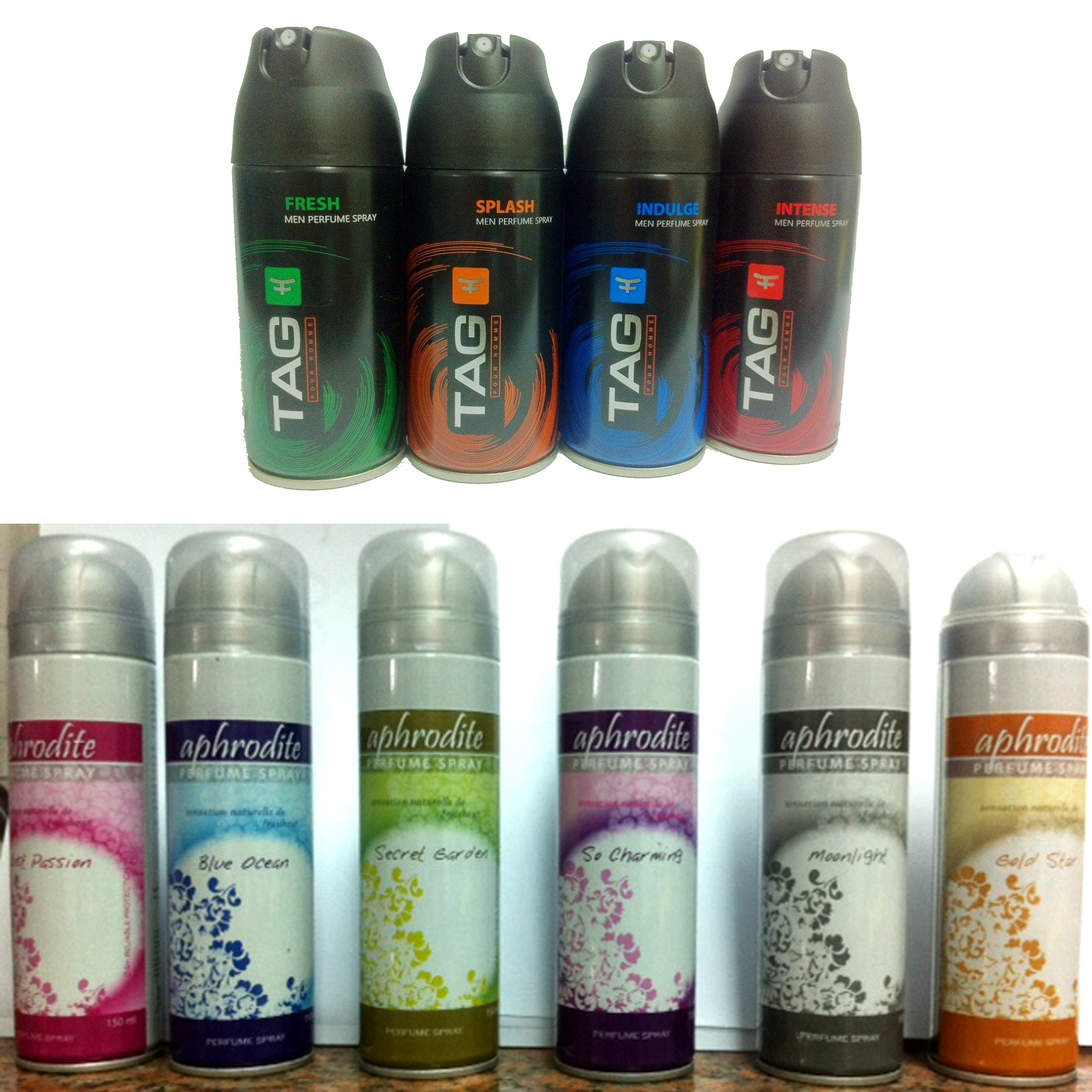 perfume body spray deodorant